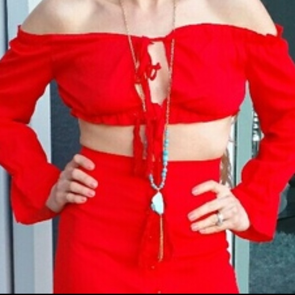 SKIRT TOP BOHO INSPIRED - Picture 4 of 4